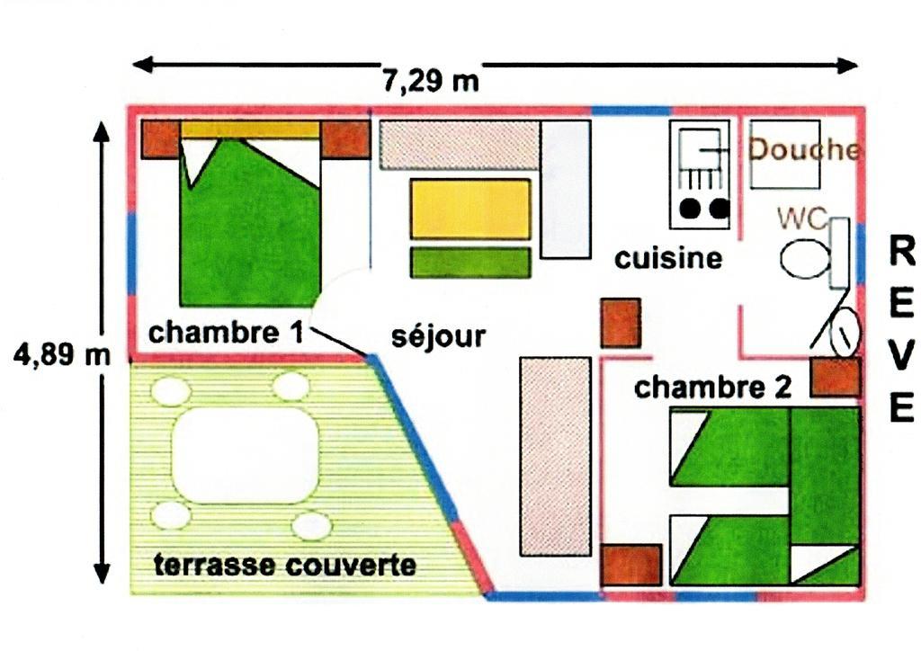 Hotel Le Clos Fleuri Médis Zimmer foto